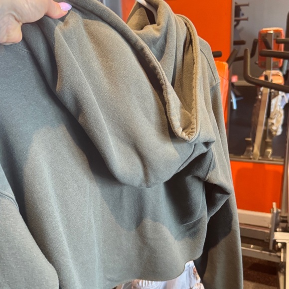 Wild Fable Olive Green Hoodie - Picture 3 of 4
